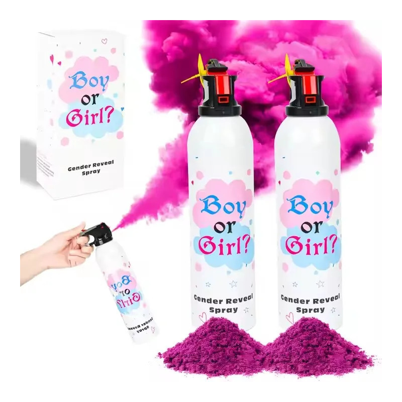 Estintore a Spruzzo di Tendenza per Gender Reveal, Confezione da 2…