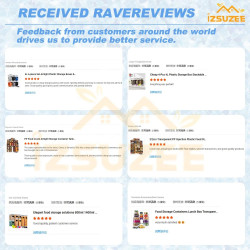 Set de 13 Contenedores Herméticos para Alimentos Sin BPA en Plástico…