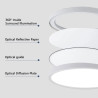 Modern Ultra-Thin Ceiling LED Lamps - 3000K 4000K 6500K