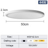 Modern Ultra-Thin Ceiling LED Lamps - 3000K 4000K 6500K