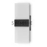 Set de 2 Appliques à LED Dimmerables Modernes Noires de 12W avec…