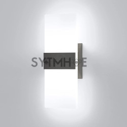 Set de 2 Appliques à LED Dimmerables Modernes Noires de 12W avec…