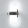 Set de 2 Appliques à LED Dimmerables Modernes Noires de 12W avec…