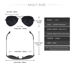 Gafas de Sol Fotocromáticas Clásicas Vintage para Hombre y Mujer…