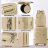 4-in-1 Leichte Reisetasche für Frauen - Strapazierfähig und…