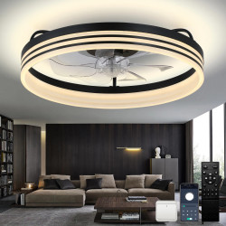 LED Crystal Chandelier with Remote Control for Home Fantasy…