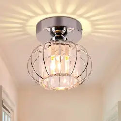 Modern Crystal Chandelier Small Size Kitchen Lighting Pumpkin Shaped…