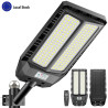 Lampada solare all-in-one professionale con batteria LiFePO4 da 9Ah…