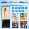 MWE Magazzino USA Digital Signage da 65 Pollici a Pavimento Touch…