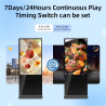 MWE Digitale Schaufensteranzeige 65 Zoll Fußboden Touchscreen…