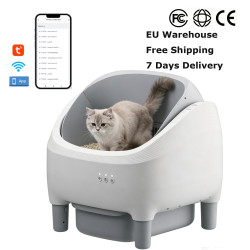 Automatische Katzenstreu Smart umweltfreundlich mit offenem Design