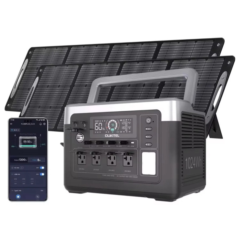 Multi-funzionale portatile Oukitel P1500 Plus Energy Power Station…