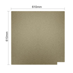 Plaque en acier avec revêtement PEI pour imprimantes 3D FDM MD-400D…