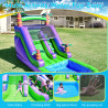 Scivolo d'Acqua Gonfiabile Commerciale in PVC per Adulti e Bambini