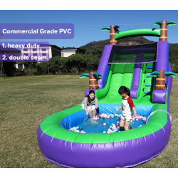 Scivolo d'Acqua Gonfiabile Commerciale in PVC per Adulti e Bambini