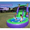 Descenso de agua inflable comercial de PVC para adultos y niños