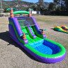 Descenso de agua inflable comercial de PVC para adultos y niños
