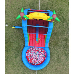 Glider d'eau gonflables commerciaux en PVC à double voie 22x11x12 FT…