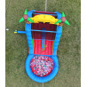 Glider d'eau gonflables commerciaux en PVC à double voie 22x11x12 FT…