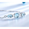 Sterlingsilber-Tennis-Armband für Frauen, hochwertiger Schmuck mit…