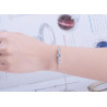 Bracciale Tennis Regolabile in Argento Sterling 925 per Donne…