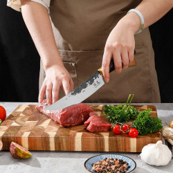 Cuchillo de cocina SHANGDAO de acero inoxidable Cuchillo para…