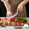SHANGDAO Kitchen Knife in Stainless Steel butchering Knife with Wood…