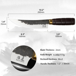 Cuchillo de cocina SHANGDAO de acero inoxidable Cuchillo para…