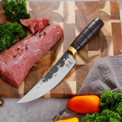 SHANGDAO Kitchen Knife in Stainless Steel butchering Knife with Wood…