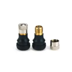 Black Durable Tubeless Valves for Electric Skateboard (1 Piece)
