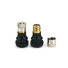 Valves Tubeless Noir Durables pour Scooter Électrique (1 Pièce)
