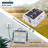 Faro Led Solare da Esterno a Risparmio Energetico 5 Modalità Lampada…
