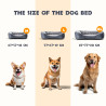 Nobleza XL Large Dog Bed Washable in PP with Anti-Slip Super Soft…