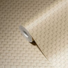 Carta da parati in vinile non tessuto moderna, rotoli colore beige…