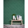 Carta da Parati in Vinile Non Tessuto Verde Moderno Resistente…