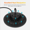 Industrial LED UFO Lamp Certified CE IP65 100W 200W 300W