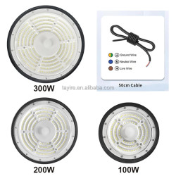 LED-Ufo-Industrie-Leuchte Geprüft CE IP65 100W 200W 300W