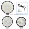 Lampara LED industrial UFO certificada CE IP65 de 100W 200W 300W