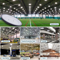Stock en Alemania IP65 100W-300W UFO LED alta luz cuerpo de aluminio…