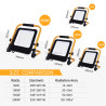 Portable LED Work Light with IP66 Waterproof Support