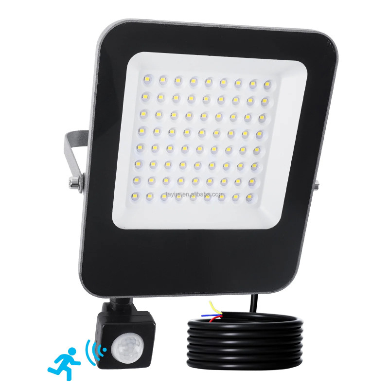 Faro Proiettore LED con Sensore di Movimento PIR 50W 100W IP67 per…