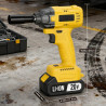 Wireless Impact Wrench 20V Lithium-Ion, 320Nm 500W, 1/2 Inch Drive…