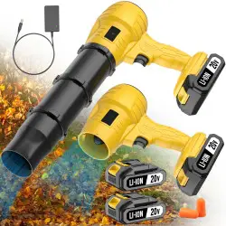 Soffiatore Elettrico Senza Fili 20.000 RPM a Batteria per Rimuovere…