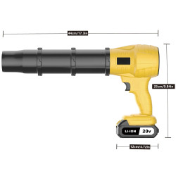Wireless Electric Blower 20,000 RPM with Battery for Removing Dust…