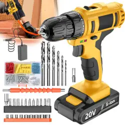 Battery Drill Driver 20V Without Key