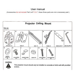 Livraison rapide UE, support universel pour projecteur, capacité de…