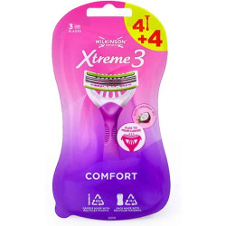 Wilkinson Sword Xtreme3 Beauty Comfort Disposable Razors - 8 Pack