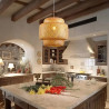 Handcrafted Bamboo Pendant Light for Kitchen Island Dining Room…
