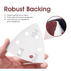 24H Shipping from DE Warehouse: 60 Delta Triangular Abrasive Sheets…