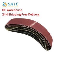 DE Warehouse: 10 Pieces Abrasive Belts 50x686mm, Aluminum Oxide…